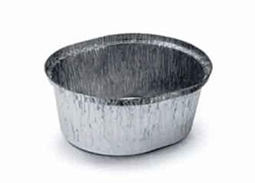CONTENITORI ALLUMINIO OVALE E1L 1900CC VASCHETTE VASSOI TEGLIE FORNO X 100PZ