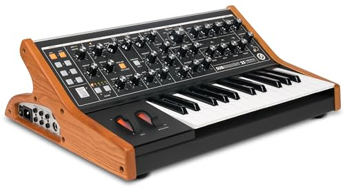 MOOG Subsequent 25 Paraphoner Analogsynthesizer und MIDI Keyboard mit 25 halbgewichteten Tasten, Kopfhörer-Amp, 16 Presets & Editor/Librarian Software