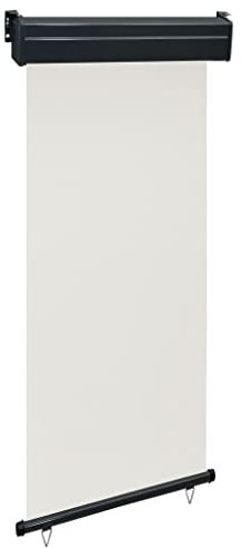 VXL Toldo Lateral De Balcón Color Crema 100X250 Cm