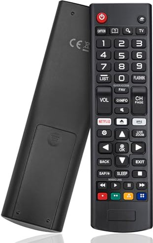 NHONGYE Universal Remote for LG TV (All Models) Compatible with All LG Smart TV LCD LED 3D HDTV, AKB75095307 with Netflix