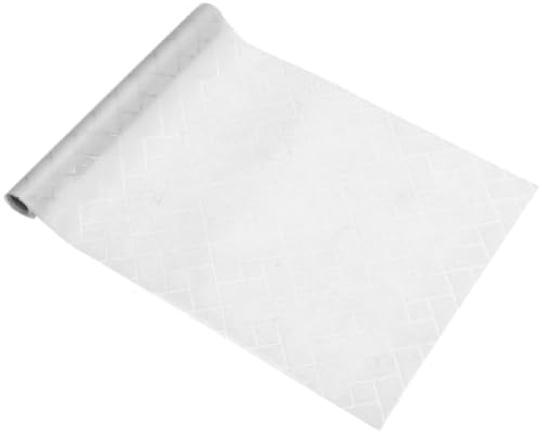 Fensterfolie für Glas 45x254cm Weiß Pvc Statisch Haftend