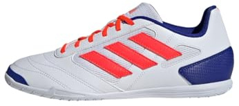 adidas herr Super Sala Ii inomhusstövlar fotboll, Vit blå gul, 45 1/3 EU