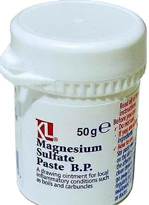 Magnesium Sulphate Paste BP 50g for Minor Skin Infections and Boils