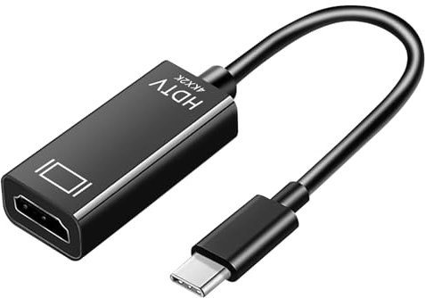 SUNNIFLY Cavo Adattatore USB-C a HDMI 4K, Cavo HDMI USB-C, Trasmissione Audio e Video Simultanea, Supporto 4K@30Hz, Compatibile con Smartphone, Laptop, Proiettore