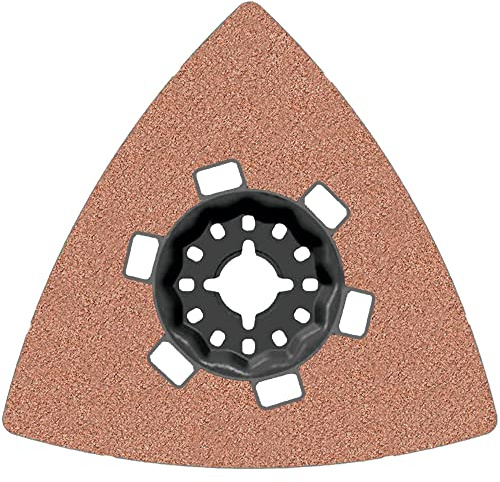 Bosch Professional Schleifplatte AVZ 90 RT10 Carbide RIFF (Starlock, Körnung 100, Ø 90 mm, Zubehör Multifunktionswerkzeug)