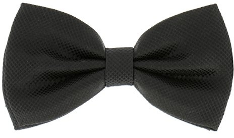 SHIPITNOW Herrfluga – 20 färger – eleganta flugor för bröllop, kvällar, Svart, en storlek