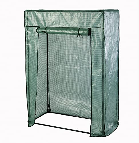 Mojawo Foliengewächshaus Gewächshaus für Tomaten Frühbeet Treibhaus Pflanzhaus 100x50xH150cm