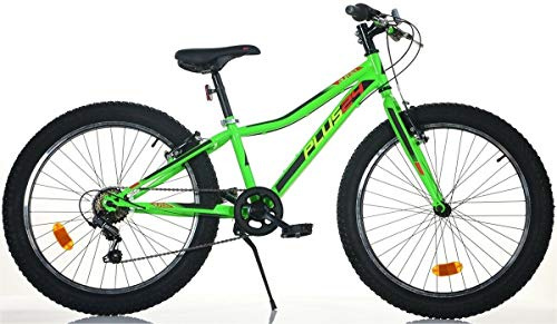 Aurelia Hardtail Mountainbike Plus 24 tum 38 cm Junior 6G fälgbroms grön