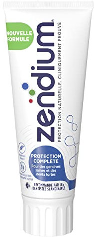 ZENDIUM - Dentifrice Protection Complète - Pour des gencives saines et des dents fortes - Protège & renforce les défenses naturelles de la bouche - 75ml