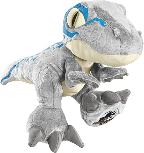 Schmidt Spiele 42753 Jurassic World gosedjur, 30 cm, blå
