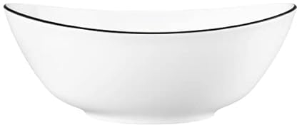 Schüssel oval 25,5cm 5240 MODERN LIFE BLACK LINE 10826 Seltmann**2 (2 Stück)