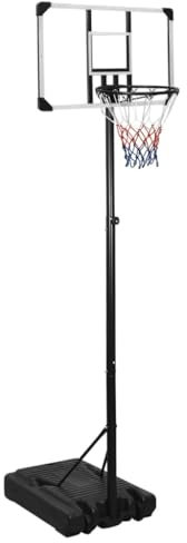 Athletics Basketballständer transparent 235-305 cm Polycarbonat Basketball