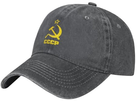 Sonnenblende Mütze Hammer Und Sichel Freizeit Basecap Verstellbare Baseball Cap Washed Golf Hüte Für Golf, Tennis, Auf Reisen