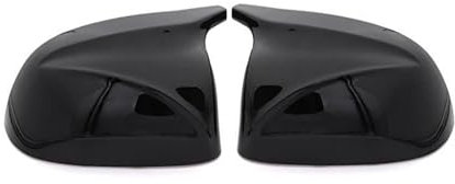 PARUAMKRV Auto Spiegelkappen Für E60 Für E61 Für E63 Für E64 2003-2010 1 Paar Seitenrückspiegelkappe Flügelspiegelabdeckung Rückspiegelgehäuse(A)