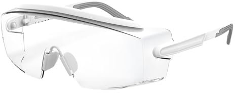 Suammiitstrieadea Gafas de seguridad sobre gafas, gafas protectoras para hombres y mujeres
