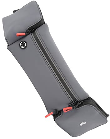 Generic Ceintures à Boire, Poche Hanche Respirante pour Les Mains Libres, Portable, Imperméable, avec 3 Grands Sacs pour la Randonnée, l'escalade (Gray)