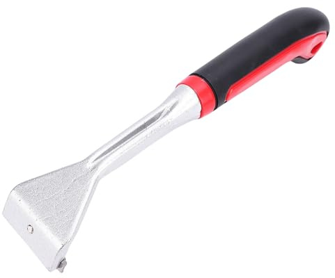 Bewinner Grattoir en Carbure 2 1/2 Pouce, Outil de Dissolvant de Peinture à Double Tranchant avec Poignée TPR Ergonomique pour le Vernis, la Colle, le Mastic sur le Bois, les Carreaux