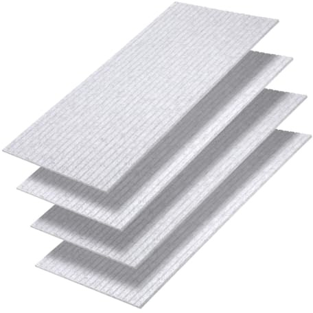 Jaxguom 4x Akustikpaneele selbstklebend 120x60x0.9 cm Akustikplatten Hohe Dichte Schallschutzplatten für innen Wandverkleidung und Schallschutz,Studio Büro und Home deko,Acoustic Panels Grau