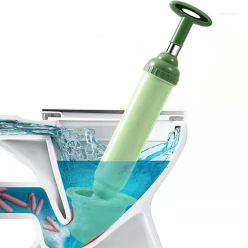 BlissfulAbode Pistoni ad aria ad alta pressione per WC, pulitore di scarico, stantuffo multifunzione