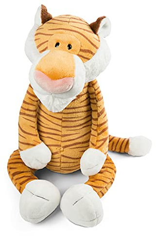 NICI Kuscheltier Tiger-Lilly 70 cm – Nachhaltiges Plüschtier für Jungen, Mädchen & Babys – Flauschiges Stofftier zum Spielen & Kuscheln – Gemütliches Schmusetier der Wild Friends GO Green Kollektion