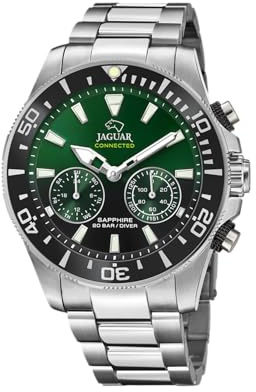 Jaguar Connected J888/5 Cronógrafo para hombres Restitente al Agua hasta los 200m