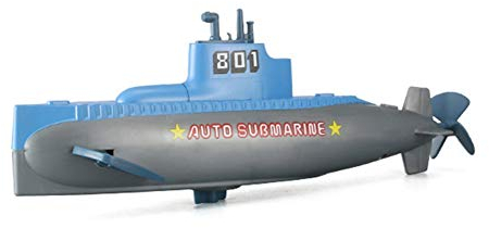 U-Boot Badewannenspielzeug, RC Mini Spielboot Kriegsschiff Ferngesteuertes Wasserspielzeug Kinderuhrwerk Schwimmbad Submarine U Boot Badespielzeug für Kinder ab 6 Monaten