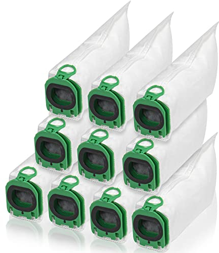 10 Stück Staubsaugerbeutel für Vorwerk Kobold VB100 Filtertüten Ersatz Beutel Zubehör Staubbeutel für Vorwerk Kobold VB100 VB 100 FP100 FP 100 Akku-Staubsauger