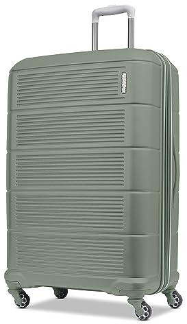 American Tourister Stratum 2.0 Hardside erweiterbares Gepäck mit Spinnern, Jadegrün, 50,8 cm Handgepäck, jadegrün, 20-Inch Carry-On, Stratum 2.0 Hardside erweiterbares Gepäck mit Spinnern