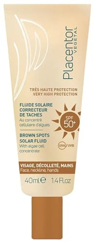Placentor Végétal Fluide Solaire Correcteur de Taches SPF50+ 40 ml