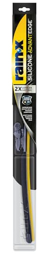 Rain-X Silikon-AdvantEdge Wischerblätter, 50,8 cm, Allwetter-Leistung hält 2 x länger, Premium-Strahl, Installlock-Adapter für einfache Montage, 1 Stück