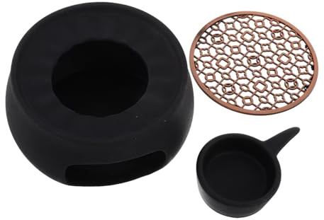 LALADEFIEE Vintage Teewärmer Keramik Teekannenwärmer Mit Gleichmäßiger Wärme Für Zuhause Und Reisen Vintage Teezubehör