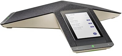 Poly Trio C60 IP Teams PoE Conference Speakerphone - Any Meeting Space, 5 Touch Display, Signature Audio, USB, WIFI, Bluetooth, RJ-45, Certified for Teams, Compatible with Zoom & More (Renewed)
