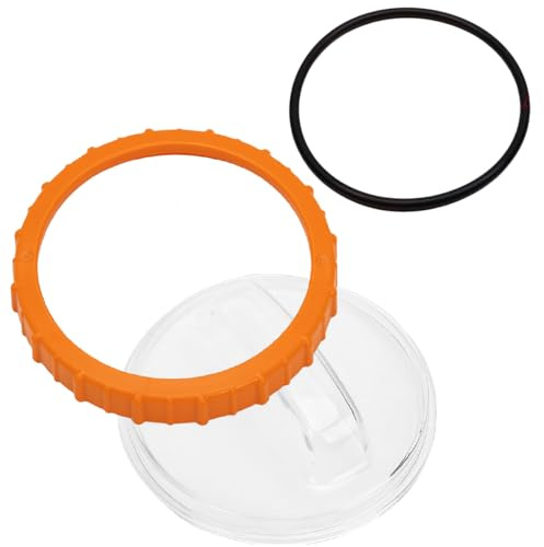 Poolpumpe Sandfilter Zubehör,Pool Zubehör für Flowclear Sandfilteranlage,P07018 Sandfilter Ersatzteile Mutter & P07019 Vorfilterabdeckung,Sandfilteranlage Pool Ersatzteile für 58486 58497 58499 (1er)