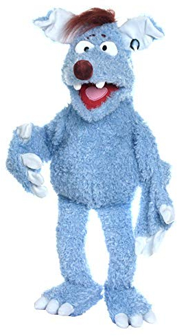 Living Puppets Woozle Goozle 45 cm, Blau