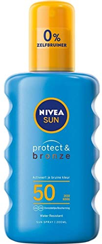 Nivea Protect & Bronze Sun Spray SPF 50 200 ml