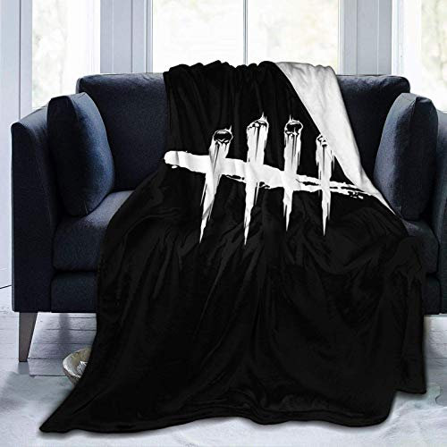 Dead by Daylight Überwurfdecke für Bett, Couch, Sofa, flauschiges Fleece, leicht, weich, warm, gemütlich, Reisen, Camping, Klimaanlage, Steppdecke für Kinder, Erwachsene, alle Jahreszeiten
