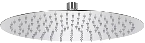 Regenbrause Edelstahl 304 30 cm Rund, CIADAZ Duschkopf, Regendusche, Regenduschkopf, Shower Head - SPU:147687
