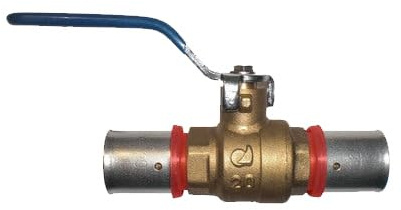 Suinga Valvula palanca para Tubo multicapa 20 mm, uso con máquina prensadora, gris