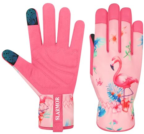SLARMOR Gartenhandschuhe Arbeitshandschuhe Damen Geschenk Gartenliebhaber