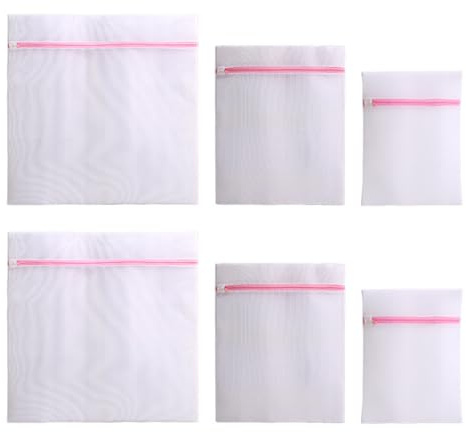 EIYVPRA 5-Set sacchetti lavatrice biancheria, sacchetti per lavatrice, Sacchetto Rete Lavatrice per Delicati, Sacchetti Biancheria Proteggi Indumenti Intimo Reggiseno Calzini