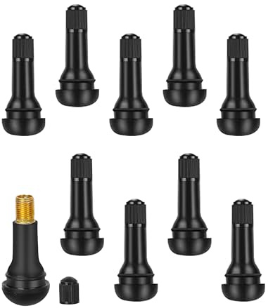 Flaconi 10PCS Autoreifen Ventil,Gummiventile TR413,Reifenventil,Ventil Autoreifen,Reifen Ventil,Auto Ventile,Reifen Ventile,Reifenventile Pkw,reifenventile,Geeignet für Autos, Motorräder, Roller