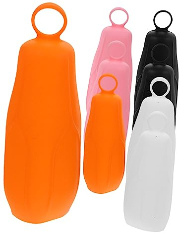 Ipetboom 8pezzi Custodie Elastiche in Silicone Per Bottiglie Da Viaggio Manicotti Antiperdita Per Flaconi Shampoo e Bagnoschiuma Protezione Morbida e Flessibile Per Contenitori Cosmetici Pe