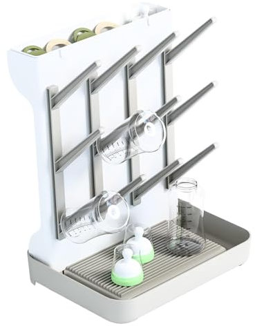 Generisch Trockenständer Babyflaschen, Abtropfhalter Babyflaschen Flaschen, Trockengestell Flaschenständer Abnehmbare Flaschen Baby Zum Trocknen Von Babyflaschensaugern