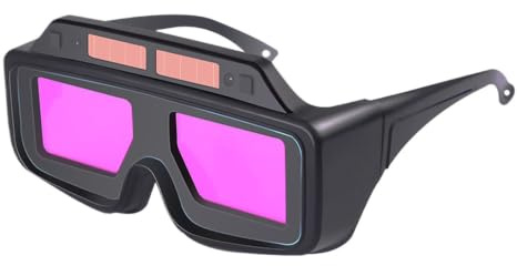 Automatiskt mörkläggande svetsglasögon UV-skydd med justerbar , | Svetsglasögon för män och kvinnor