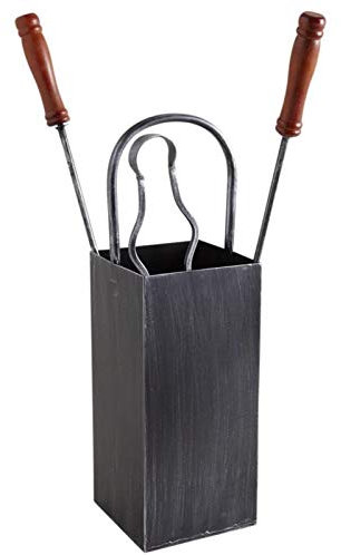 Serviteur de cheminée en Fer forgé 3 Accessoires