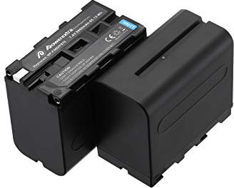 NP-F970,NP-F960,NP-F930,NP-F950,Powerextra 2x8800mAh Replacement Battery Compatible with Sony DCR-VX2100,DSR-PD150,DSR-PD170,FDR-AX1,HDR-AX2000,HDR-FX1,HDR-FX7,HDR-FX1000,HVL-LBPB,HVR-V1U,HVR-Z1P