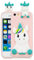 HopMore iPhone 5S / 5 Case - Cute 3D Design Silicone Soft Gel Shockproof Protective Cover - Ultra Thin Rubber Bumper - Funny Pink Unicorn Shell for Girls