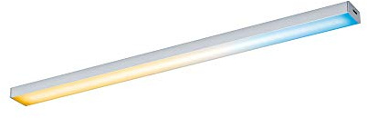 Paulmann 99968 LED Möbelleuchte Clever Connect Spot Barre 350mm 12V eckig incl. 1x3,5 Watt dimmbar Schrankleuchte Chrom matt Schranklicht Kunststoff Küchenlampe 2700-6500K