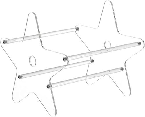 CD-Halter, Acryl, Vinyl, durchsichtig, für CDs und DVDs