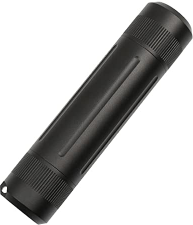 TONYFY Luftdichtes EDC-Zubehör-Etui aus Aluminium, Schlüsselanhänger mit Pillenanhänger, wasserdichtes Streichholzfläschchen, Camping-Werkzeug, Outdoor Survival Aufbewahrungsbehälter, Schwarz